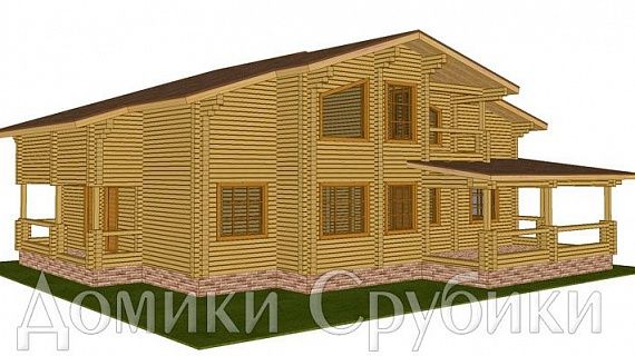 Дом из профилированного бруса №5