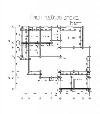 Дом из профилированного бруса №5