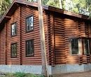 Дом из оцилиндрованного бревна, дмитровское шоссе, дер. Гришино