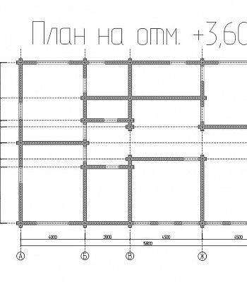 Дом из профилированного бруса №12